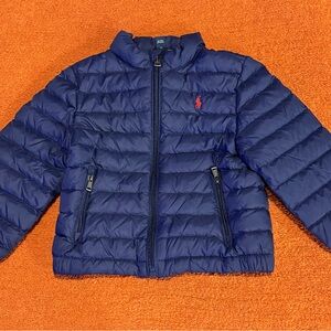 Polo Ralph Lauren Navy Puffer Jacket